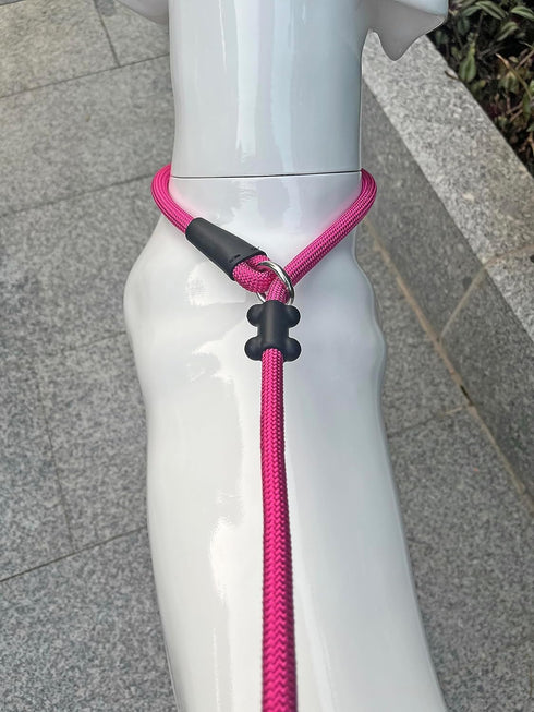 Slip Lead Dog Leash - Strong Nylon Rope Anti-Choking, Anti-Pull Outdoor Training Lead for Small Medium Large Dogs