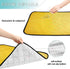 Zhirexin Lemon Yellow Washable Pee Pads for Dogs,Absorbent Reusable Puppy Pads Pet Training Pads for Whelping, Playpen