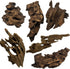 PINVNBY Large Natural Driftwood for Aquarium Decor, 6 PCS Assorted Sinkable Reptile Wood Branches