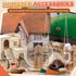 Sonwyoung 18 Set, 10 Set Pcs Hamster Toys Kinds Small Animal Chewing Toys, Maze Wood House, Silent Exercise Running
