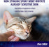 Pet MD Hydrocortisone Spray for Dogs, Cats, Horses - 4 oz Itch Relief Spray & Hot Spot Treatment for Irritated Dry