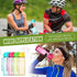Tioncy 20 Pieces 17 oz Plastic Water Bottles for Adults — Lightweight, Leakproof Sport Drink Bottles with Handle Strap