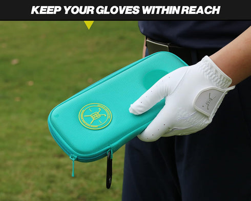 Handy Picks Performance Golf Glove Case | Holder That Keeps Gloves Neat & Dry with Air Flow