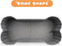 Large Dog Toy Basket, Bone Shape Dog Toy Box, Foldable Fabric Basket for Pet Toys, 2 Pack