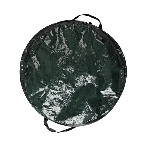 Wakeman 29.5-Gallon Pop Up Outdoor Garbage Can - Collapsible Trash Can for Yard Waste, Laundry, Parties - Camping