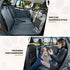 ANOSOSPECIAL Hammock Back Seat Extender for Dog,Waterproof Hard Bottom Dog Car Seat Cover for Back Seat