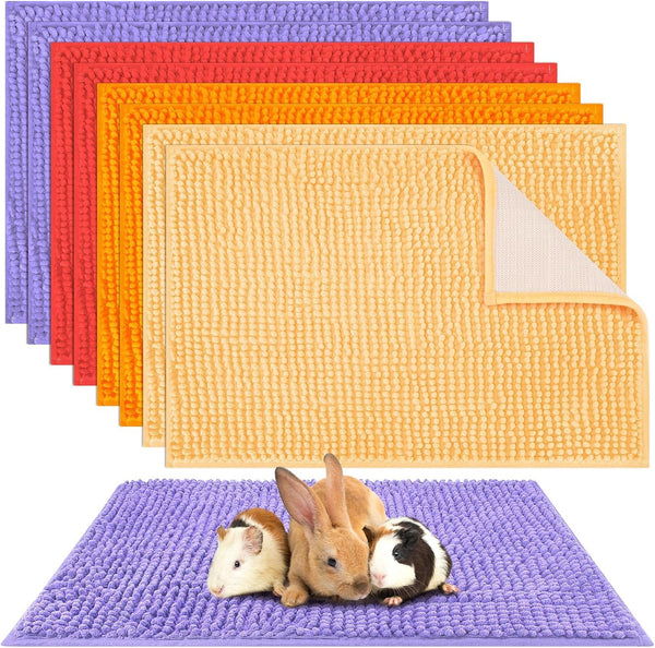 Barydat 8 Pcs Guinea Pig Cage Liner for Guinea Pig Cage Bedding