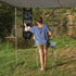 High Capacity Camp Kitchen Organizer, Portable Storage Bag with Hooks and Paper Towel Holder