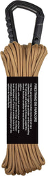GEAR AID Fire Strand 550 Paracord - 7 Strand Tinder Cord for Camping and Survival, Coyote, 50 ft