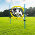 Dog Agility Training Equipment, Obstacle Course Jumper Ring, Height Adjustable Portable Tool for Backyard Exercise