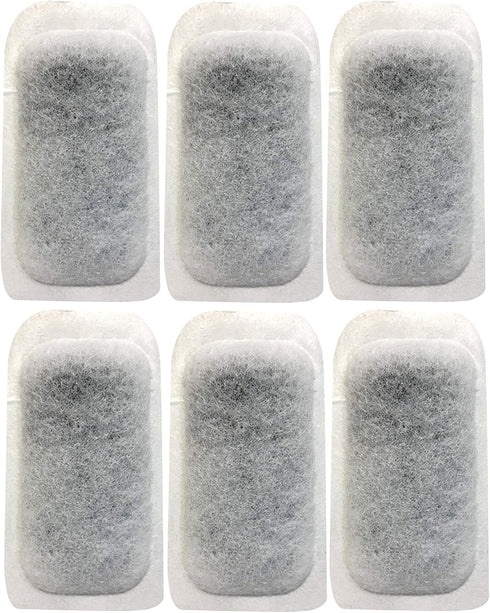 Penn-Plax Replacement Filter Media Cartridge for NuWave Betta Fish Tank Kit – 6-Pack