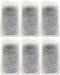 Penn-Plax Replacement Filter Media Cartridge for NuWave Betta Fish Tank Kit – 6-Pack