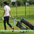 Golf Push Cart Storage Bag, Organizer with Mesh Closure, Push Cart Accessories
