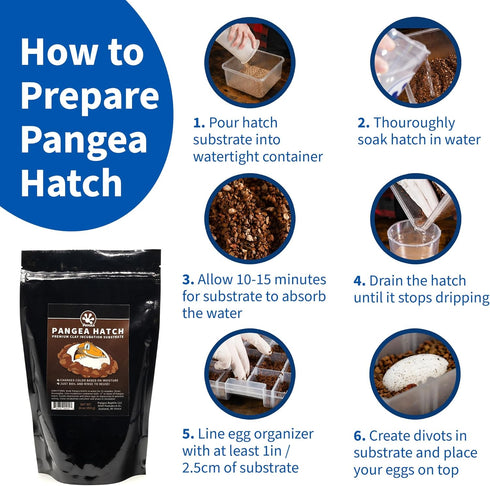 Pangea Hatch Premium Reptile Egg Incubation Substrate, 1 lb, Package May Vary