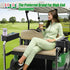 10L0L Set Golf Cart Rear Seat Kit Arm Rest with Cup Holder for Yamaha EZGO Club Car Golf Cart UV-Proof Coating Long