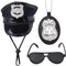 Yewong Pet Police Costume Accessory Set, Dog Cat Police Hat Badge and Sunglasses for Halloween Cosplay Party