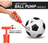 6 Pack GoSports Playground Soccer Balls - Durable Rubber for Play on Any Surface, Includes Ball Pump & Carry Bag