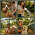 10L/Min 4 IPX8 7800mAh IGRL Portable Shower for Camping, Powerful Water Flow, Rechargeable Shower Pump with Bath