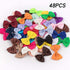 XIMA 48PCS Dog's Hair Bows Clips, Small Handmade Accessories for Pet Grooming