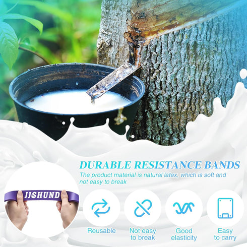 Resistance Bands - Pull Up Assistance Bands for Men Women, Workout Bands for Muscle Strength Training, Body Stretching