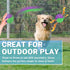 3.5in Squeaky Dog Balls - Tough Ball Toys for Dogs - Light Weight High Bouncy Dog Toy Balls (4Pcs)