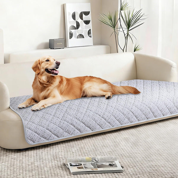 MH MYLUNE HOME Cooling Dog Sofa Cover 27.5"x59.1"Inch- Non-Slip Oxford Fabric,Endothermic Color