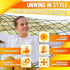 Large Mesh Rope Hammocks for Outside, Nylon Camping Sleeping Hammock with High Weight Limit for Outdoor Use