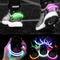 PROLOSO 8 Pack Shoe Lights - Clip On Safety Lights for Runners, Night Walking, Jogging, Biking