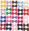 YAKA 40pcs Hot Cute Small Dog Hair Bows - 20 Pairs with Rubber Bands, Pet Grooming Accessories