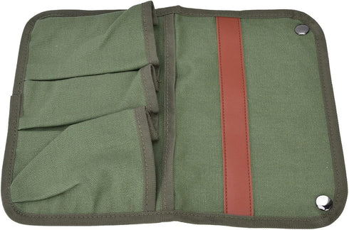 Garosa Lawn Chair Arm Caddy Canvas Chair Armrest Organizer Camping Chair Side Pocket Multiple Pockets Hanging Storage