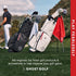 Ghost Golf Magnetic Towel (Caddie) - Ultra-Absorbent Microfiber Golf Towel with Magnet for Carts or Clubs, 18" x 40"