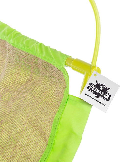 PETMAKER Interactive Cat Toy Rocking Activity Mat- Swing Playing Station with Sisal Scratching Area, Hanging Toy