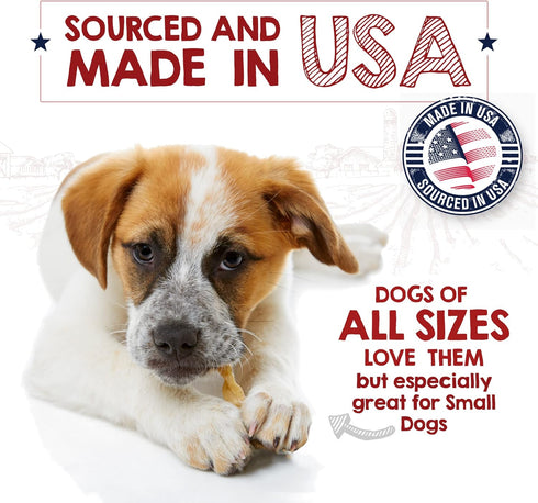 Riley's Turkey Tendons for Dogs - All Natural Single Ingredient Treats Made in the USA - 4 oz