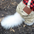 SMALLLEE_LUCKY_STORE Pet Clothes for Small Dog Cat Red Plaid Sweater with Khaki Overalls Pants Jumpsuit Outfits XS