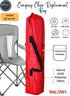 43"x9"x9" Hammock, 420D (Red, L) Replacement Bag for Folding Camping Chair, Camp Chairs, Yoga Mat, Beach Chair