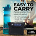 Tough Outdoors Cooling Towel for Neck & Face, Ice Wrap & Sweat Rag for Camping, Gym, Yoga, Sports