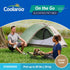 COOLAROO On the Go Cooling Elevated Dog Bed - Portable for Travel & Camping, Standard, Desert Sand