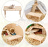 GEEHUA Wooden Hamster Platform, Hamster Play Wooden Platform Wood Stand Hamsters Cage Accessory for Hamsters Other