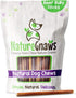 Nature Gnaws Thin Bully Sticks for Dogs 5-6" (1Lb), Mixed Thickness, Long Lasting Natural Thin Beef Chew Bones