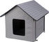 TRIXIE Insulated Outdoor Pet House, Foldable Waterproof Material for Small Dogs and Cats, Great for Feral Cats