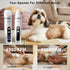 JIUWIIL 4 1 Trimmer Trimmer Dog Clippers for Grooming, in Dog Grooming Kit Hair Clipper with LCD Display, Dog