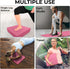 Foldable Yoga Mat - 6mm Thick, Lightweight, Easy to Store for Travel, Anti-Slip Folding Exercise Mat for Workouts