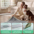 28" 34" 30 Count, Bedsure Dog Pee Pads Extra Large, x Puppy Pads Super Absorbent & Leak Proof, XL Training Pads Quick