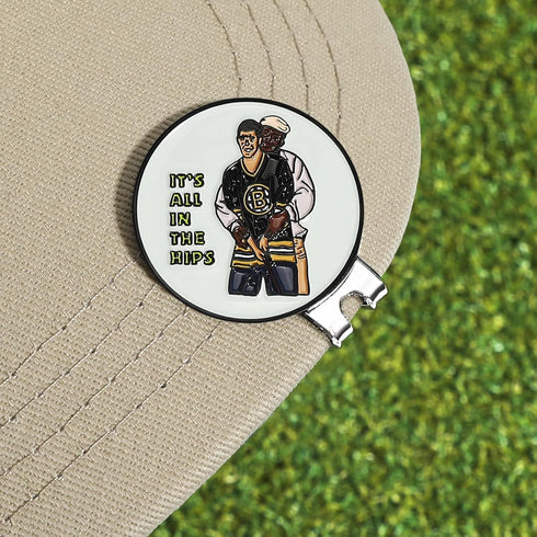 JIAOWEI Enamel Golf Ball Marker with Magnetic Hat Clip, Funny Golf Accessories for Golf Lovers
