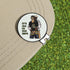 JIAOWEI Enamel Golf Ball Marker with Magnetic Hat Clip, Funny Golf Accessories for Golf Lovers
