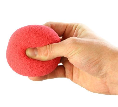 2.5 Inch CanDo Memory Foam Ball Red Easy