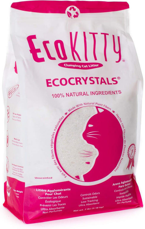 Ecocrystals, White-Natural, 7 lb