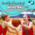 Sportybella Unisex Basketball Charm Bracelet - Adjustable Friendship Bracelet with Basketball Charm