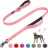 Fida 4 FT Heavy Duty Dog Leash, 2 Comfortable Padded Handles, Reflective Walking Lead for Large, Medium & Small Dogs,