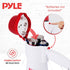 Pyle 40 Watt Professional Megaphone with Clear Sound, Ergonomic Grip, Indoor & Outdoor Use